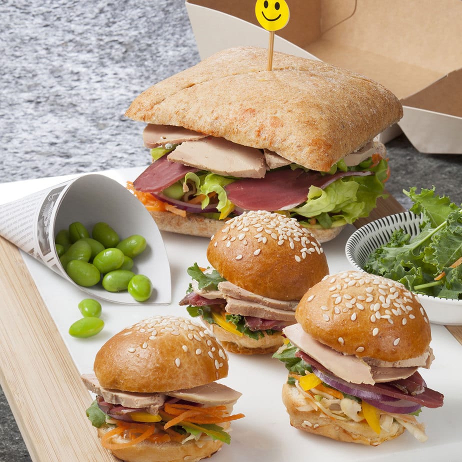 Burger ou Mini-burger au Foie Gras et magret