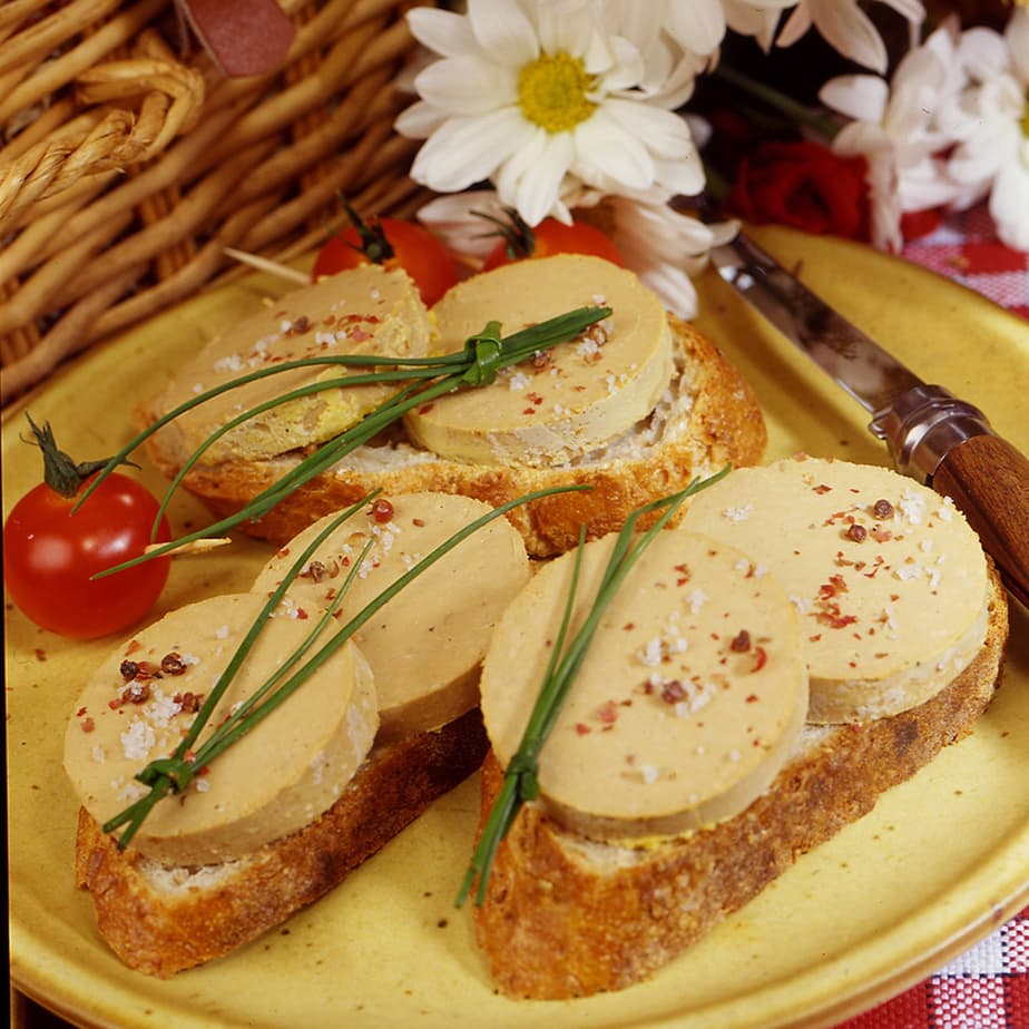 Foie Gras et pain de campagne