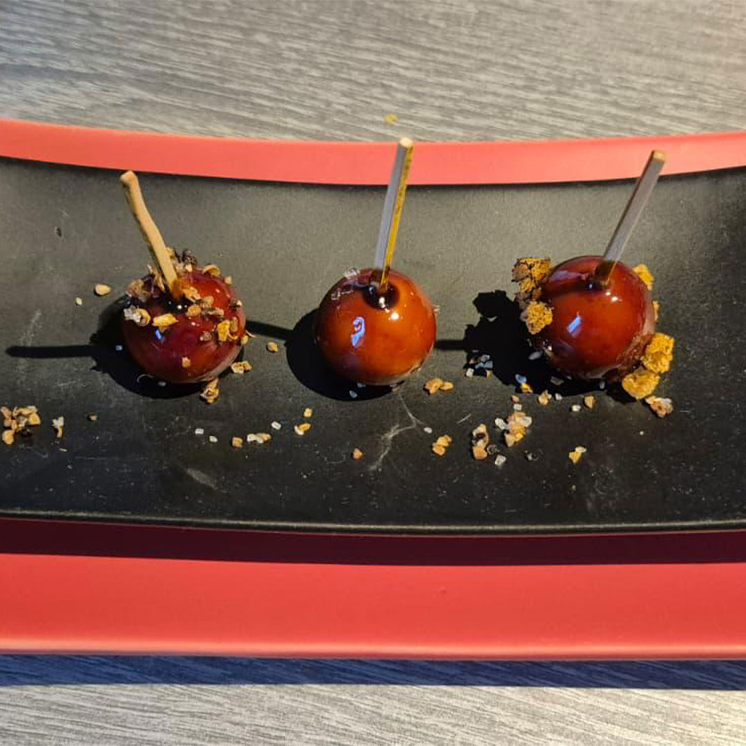 Trilogie de sucettes au Foie Gras