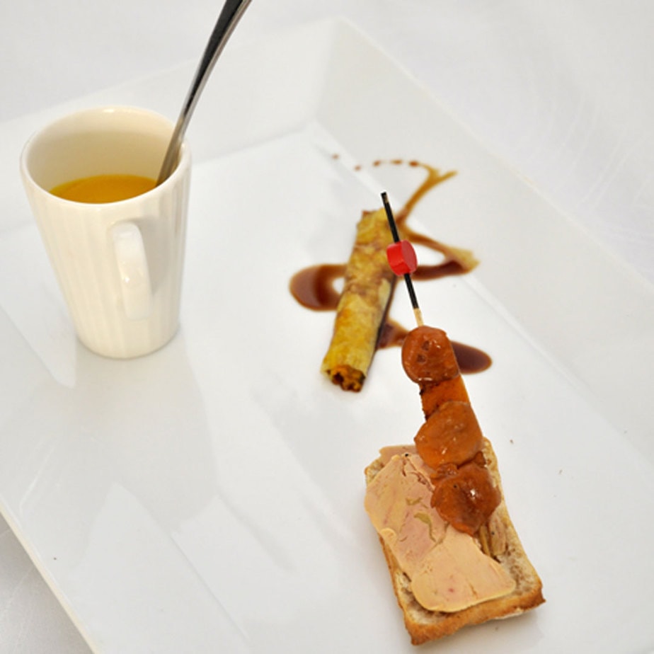Lauréat du 8eme Challenge Foie Gras des Jeunes Créateurs Culinaires 2012