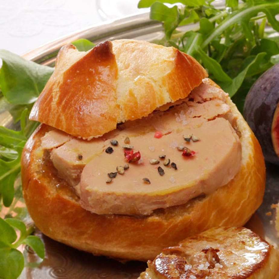 Les petites brioches au Foie Gras