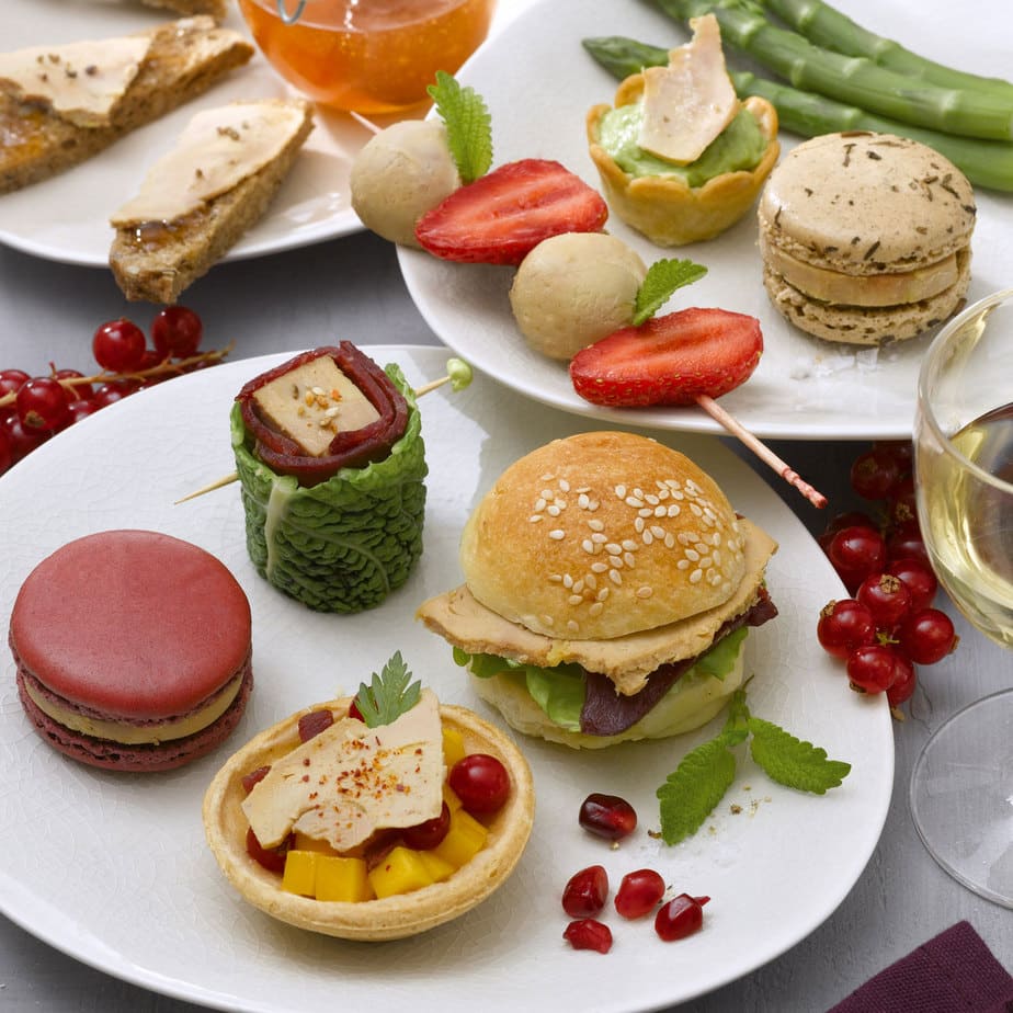Les amuse-bouches au Foie Gras