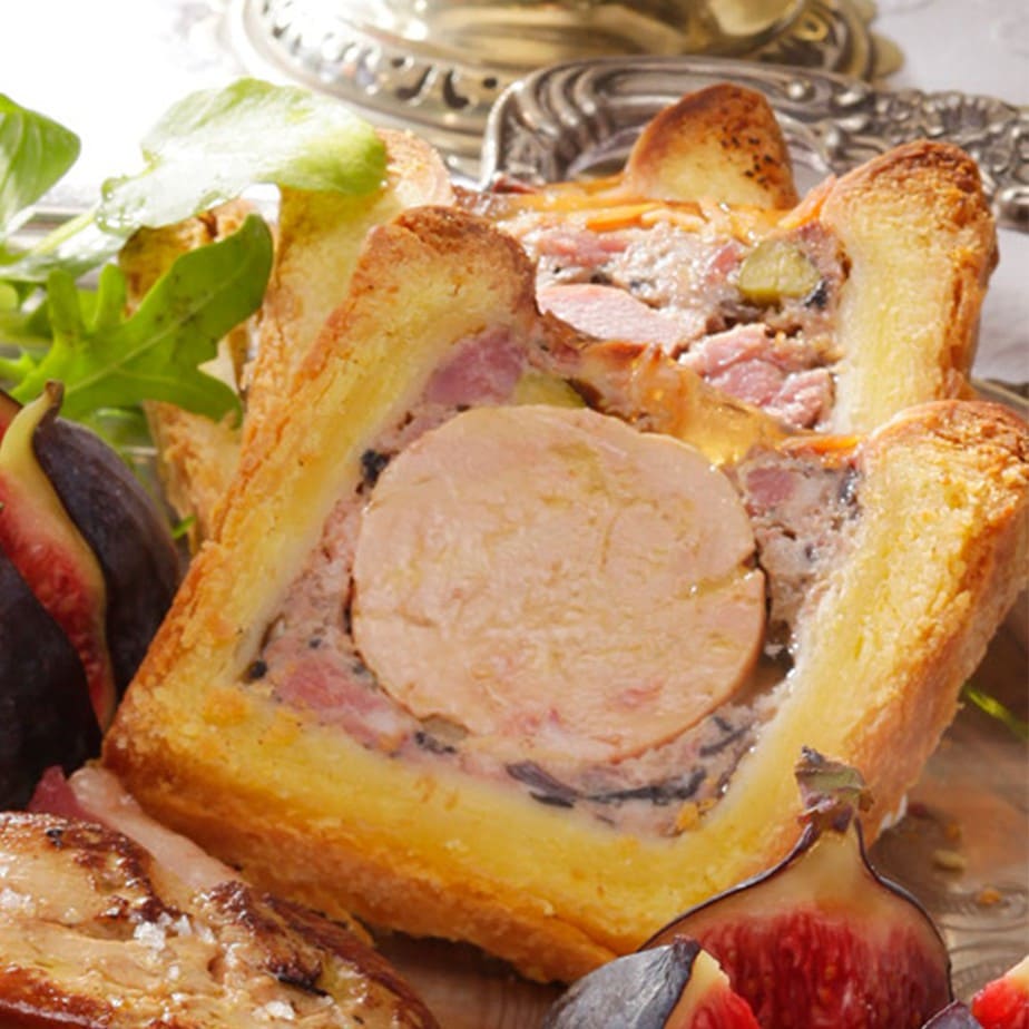 Le pâté en croûte au Foie Gras