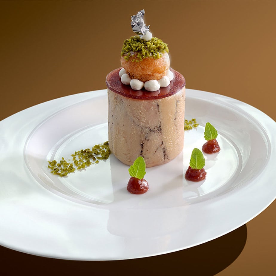 Religieuse de Foie Gras et figue