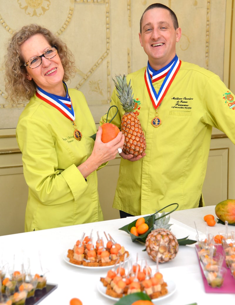 Les MOF Primeur nous offrent leurs idées de mini-bouchées pour apéros et buffets