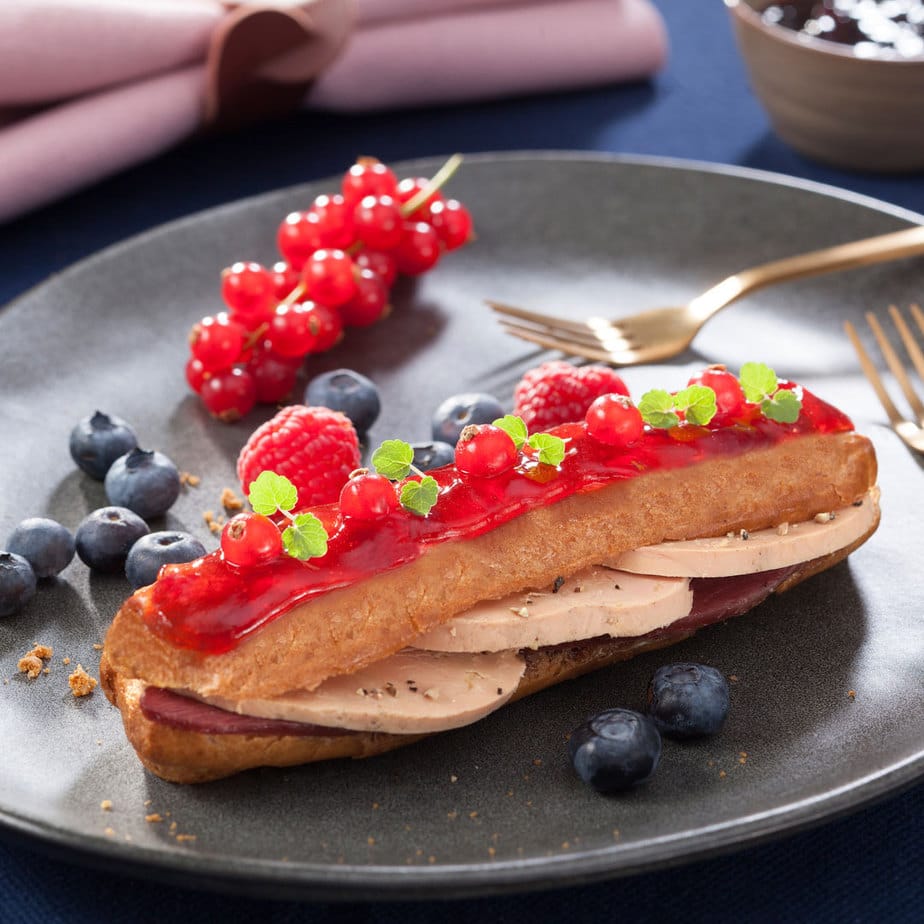Coup de foudre en Éclair de Foie Gras