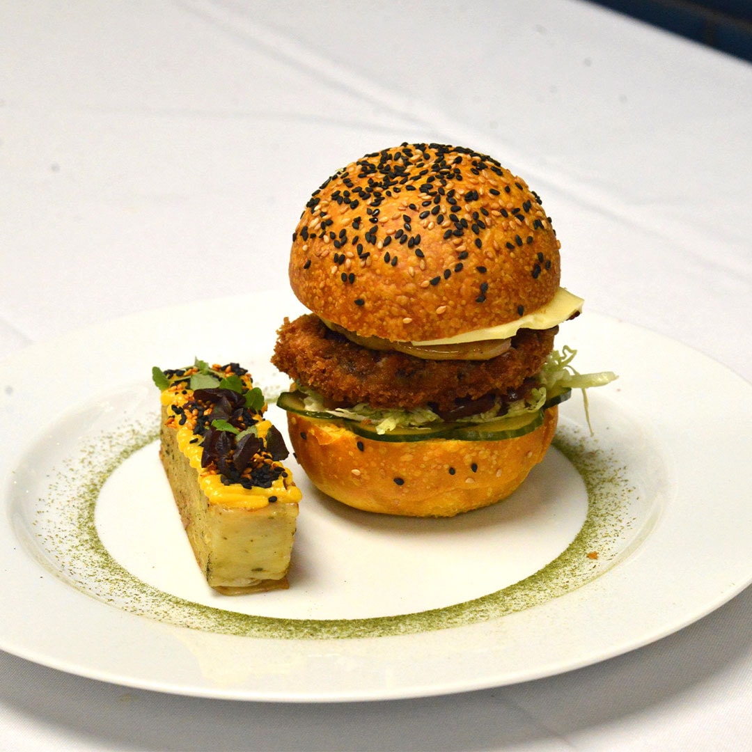 Burger en Joue de Bœuf et Foie Gras