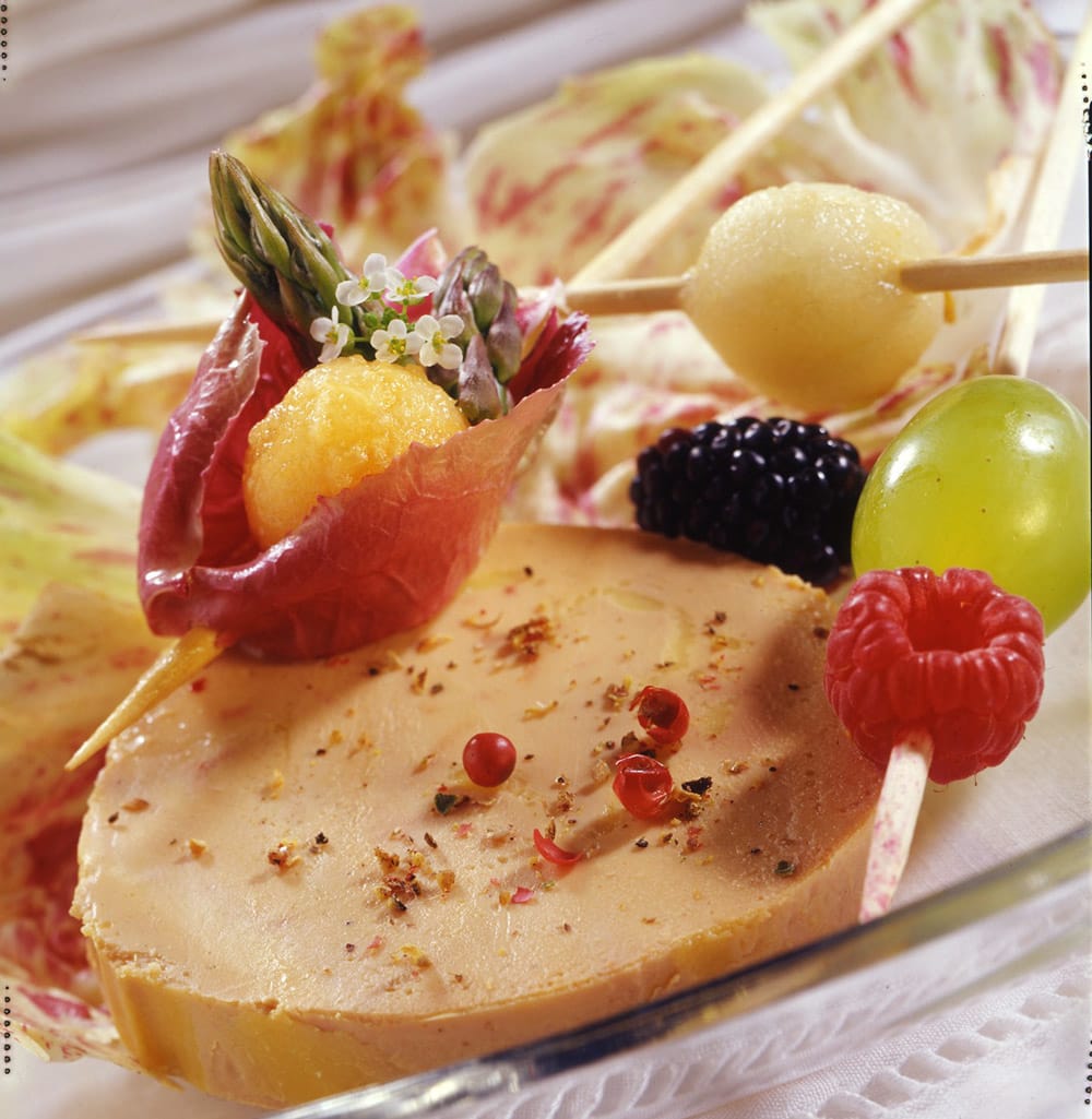 Magret et Foie Gras en buisson ardent