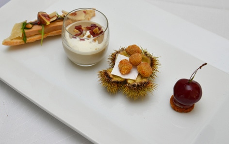 La recette de Samuel Victori : « Le Foie Gras entre les Saisons »