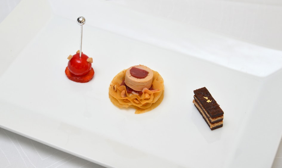 La recette de Nicolas Vincent : « Trilogie d&rsquo;Amuse-Bouche »