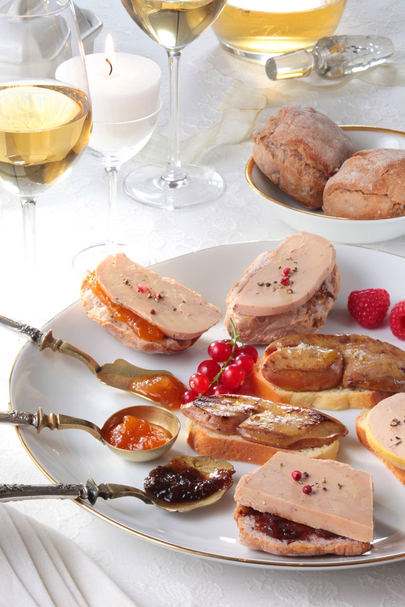 La trilogie de Foie Gras et ses chutneys « maison »
